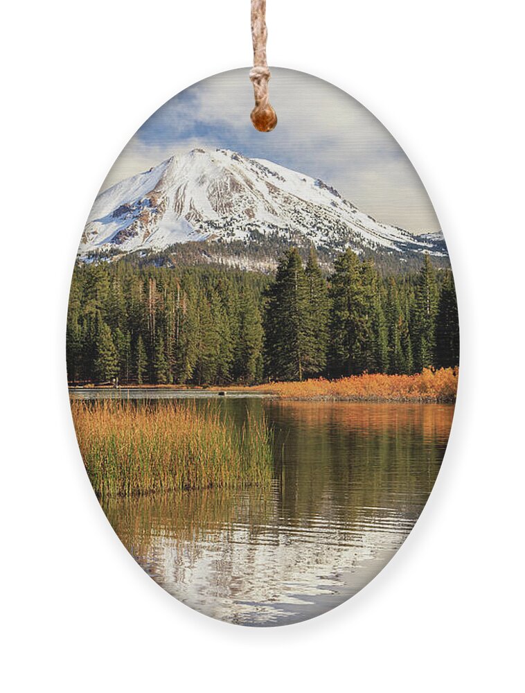 Autumn Ornament featuring the photograph Autumn At Mount Lassen by James Eddy