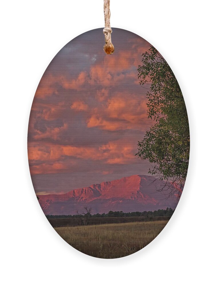 Pikes Peak Ornament featuring the photograph Beautiful Dawn by Alana Thrower