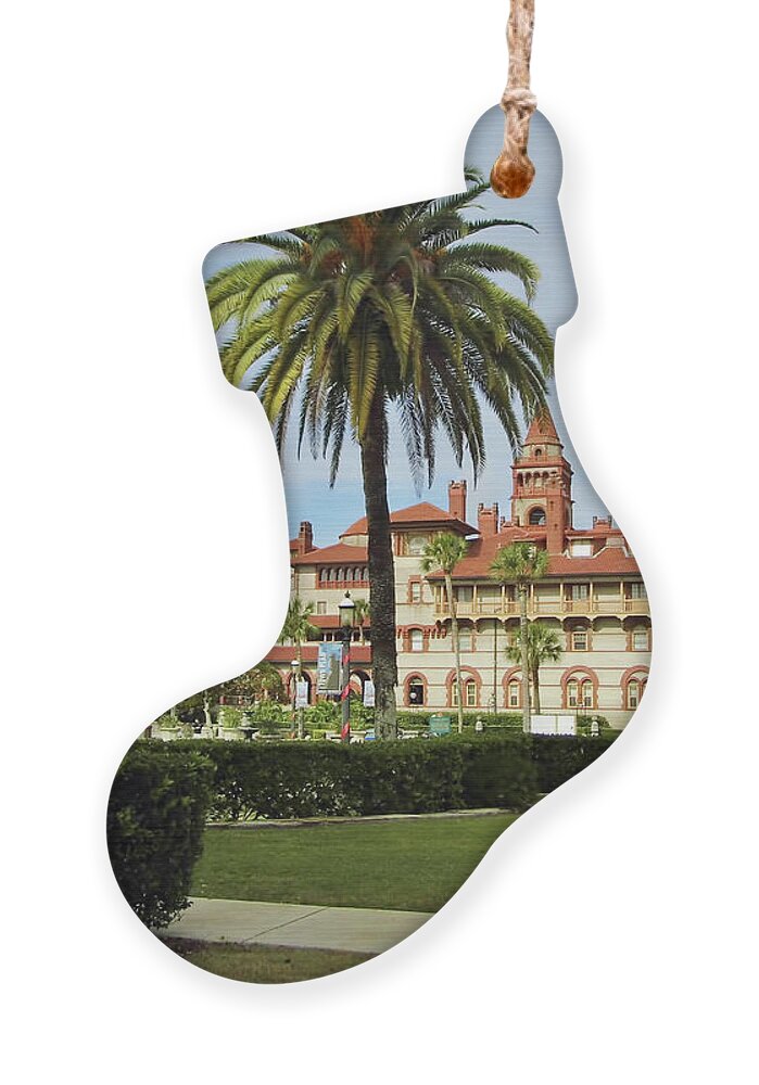 Flagler College Ornament featuring the photograph Beautiful Flagler College by D Hackett