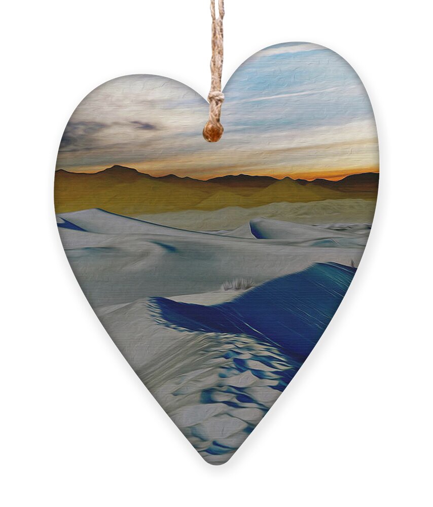 Death Valley National Park Ornament featuring the photograph Been Through The Desert by Joe Schofield