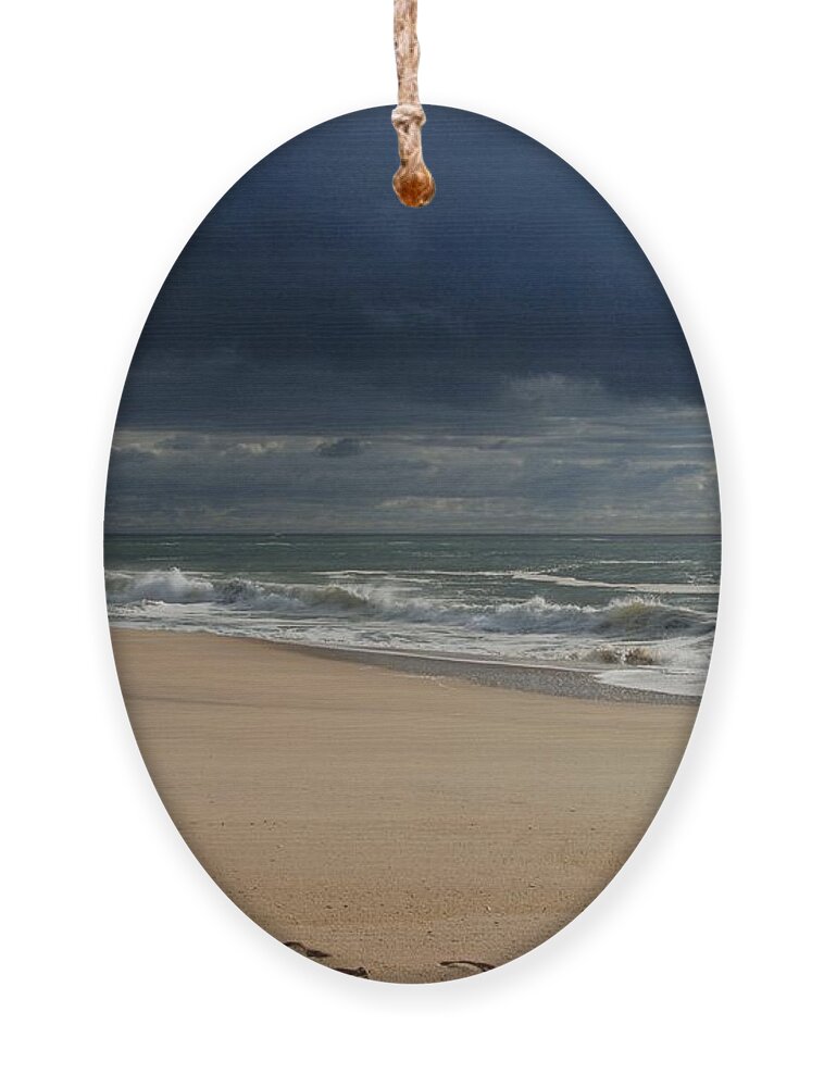 Jersey Shore Ornament featuring the photograph Believe - Jersey Shore by Angie Tirado