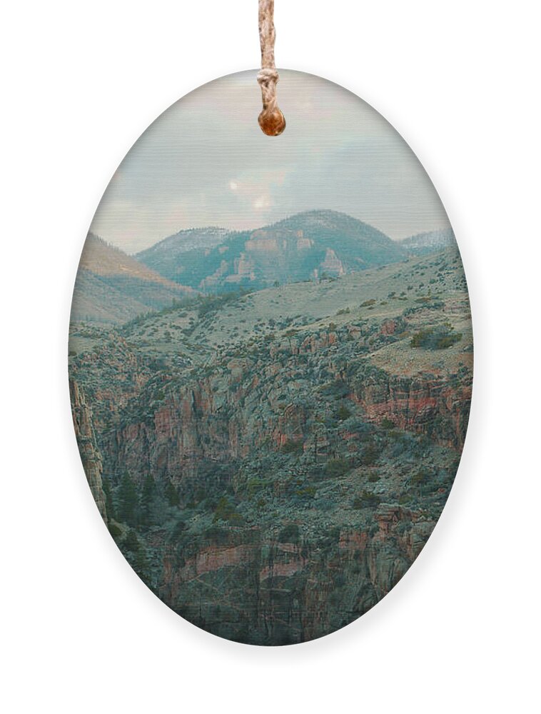 Bighorn Ornament featuring the photograph Bighorn National Forest by Troy Stapek