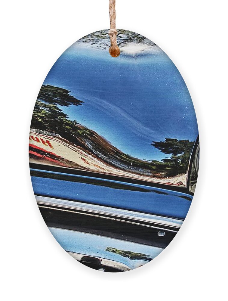 Alicegipsonphotographs Ornament featuring the photograph Black Ford Reflecting by Alice Gipson