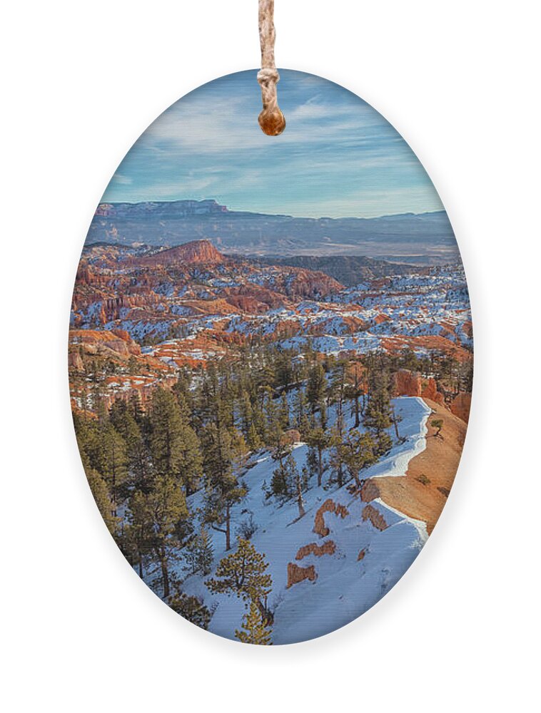Natioanl Park Ornament featuring the photograph Bryce Canyon by Jonathan Nguyen