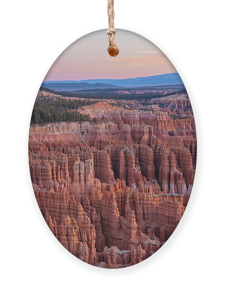 Bryce Canyon National Park Ornament featuring the photograph Dawn At Bryce by Jonathan Nguyen