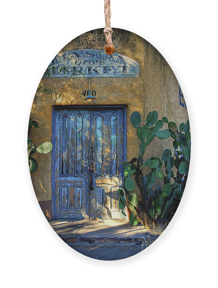 Door Ornament featuring the photograph Elysian Grove In The Morning by Lois Bryan