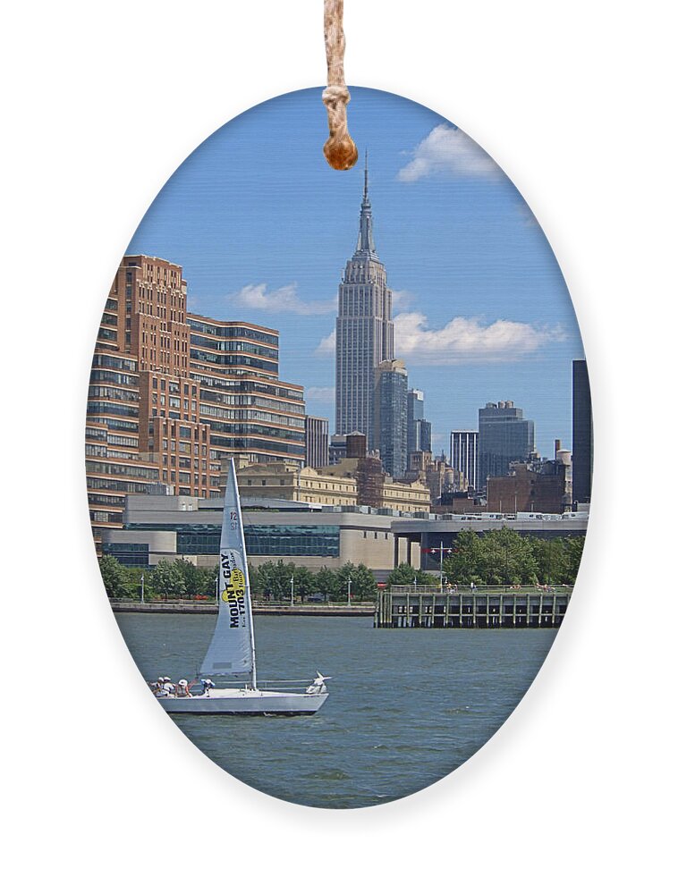 Empire State Building Ornament featuring the photograph Empire State I I I by Newwwman