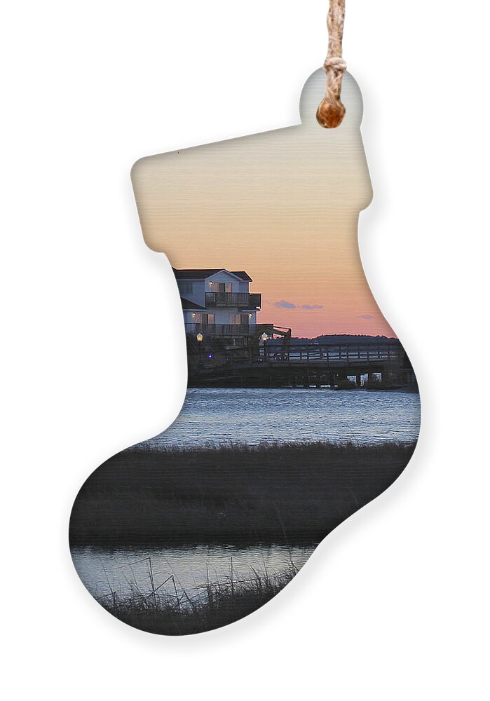 Buiding Ornament featuring the photograph Fading Light of Day by Robert Banach