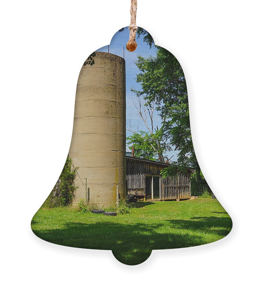 America Ornament featuring the photograph Family Farm by Jennifer White