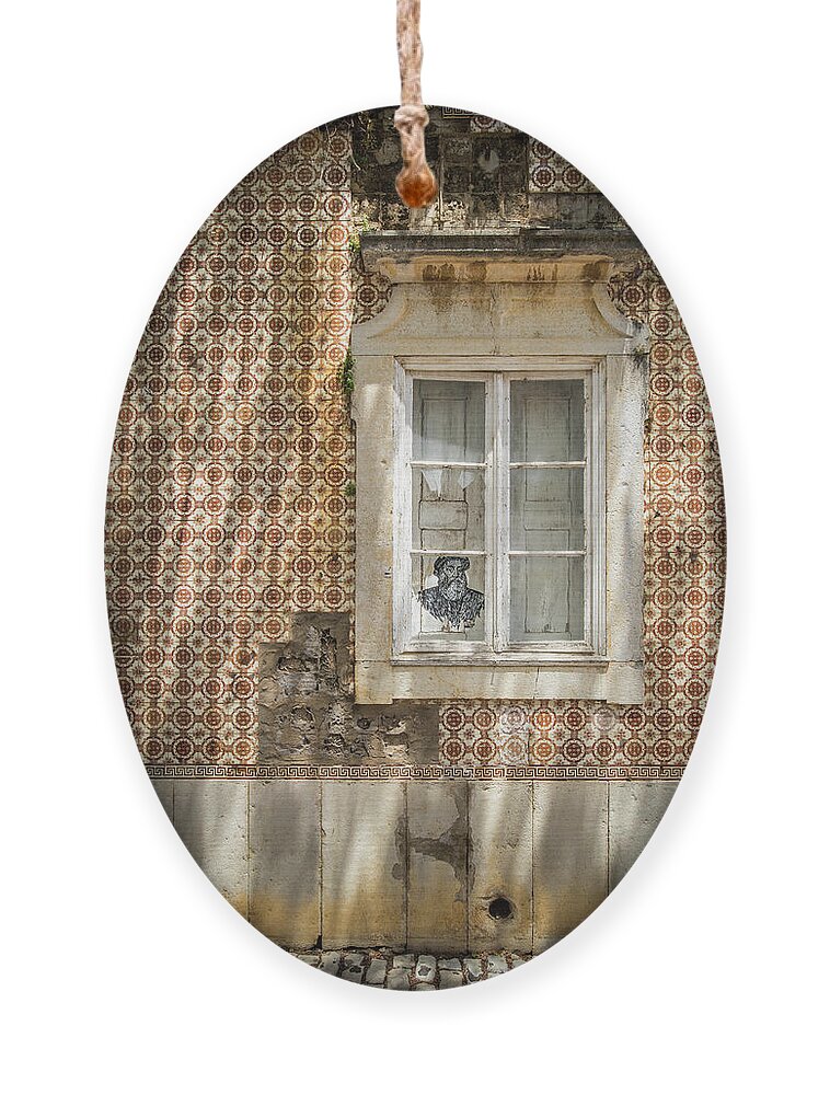 Faro Ornament featuring the photograph Faro Window by Nigel R Bell