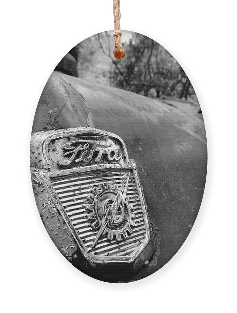 Ford Ornament featuring the photograph Ford by Matthew Mezo