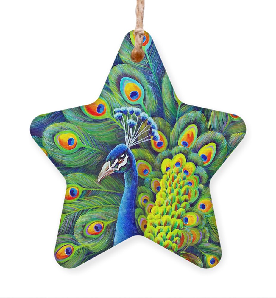 His Splendor Ornament featuring the painting His Splendor by Nancy Cupp