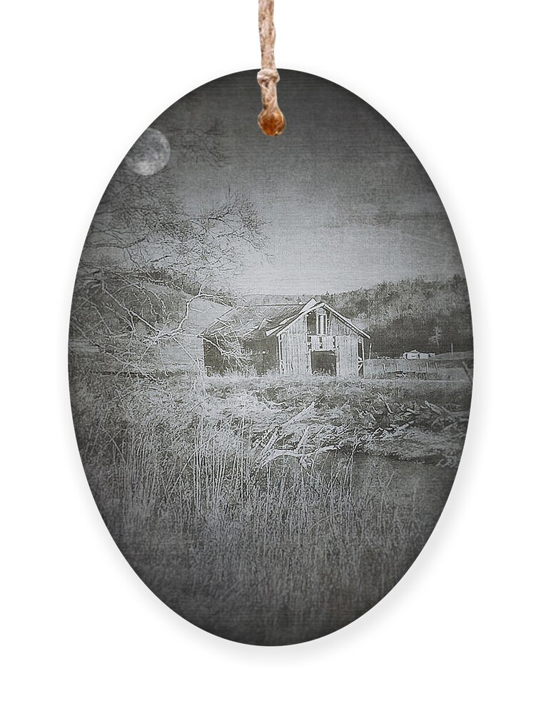 Digital Art Ornament featuring the photograph In The Clearing by Melissa D Johnston