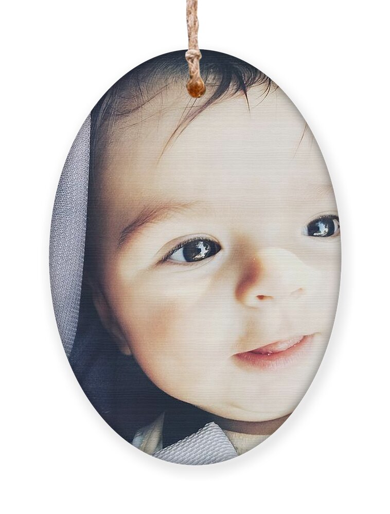 Baby Ornament featuring the photograph In Your Eyes #1 by Christopher Lotito