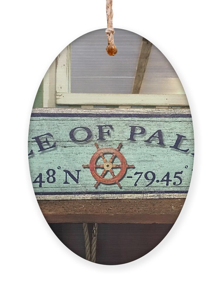 Isle Of Palms Ornament featuring the photograph Isle of Palms by Dale Powell