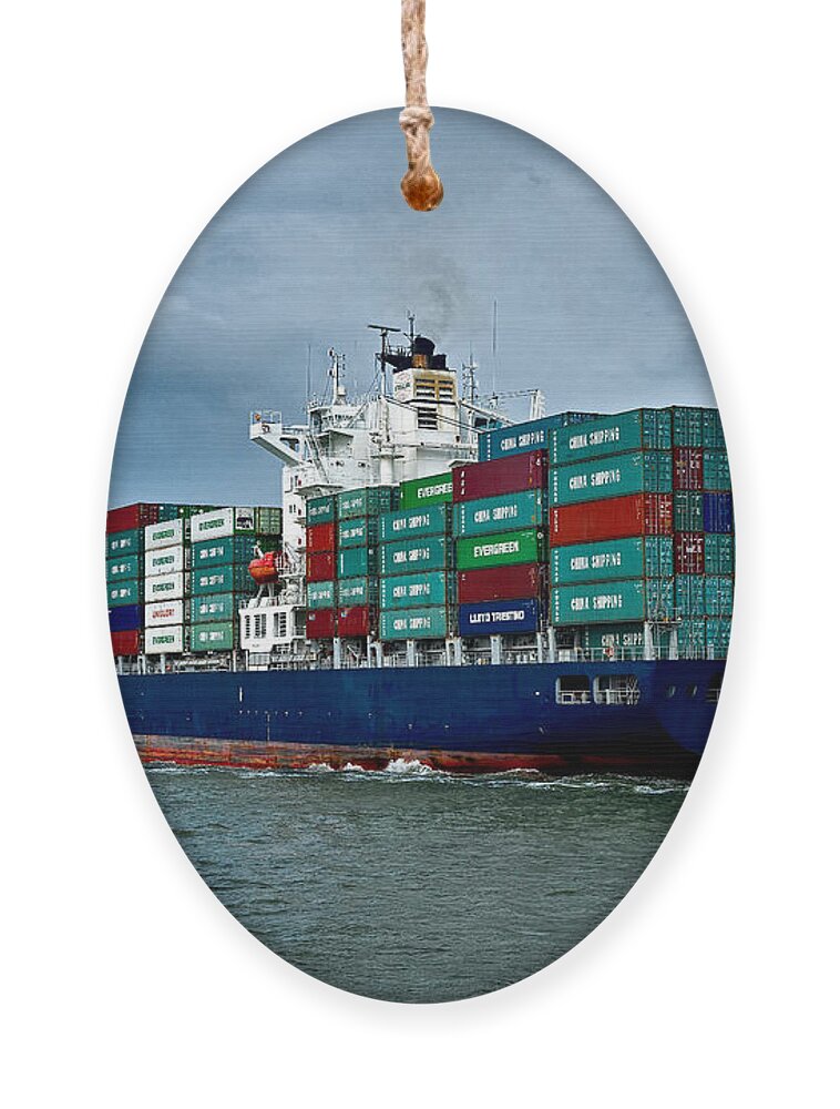Boat Ornament featuring the photograph Ital Milione by Christopher Holmes