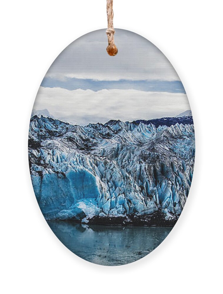 Tourism Ornament featuring the photograph Knik Glacier by Pelo Blanco Photo