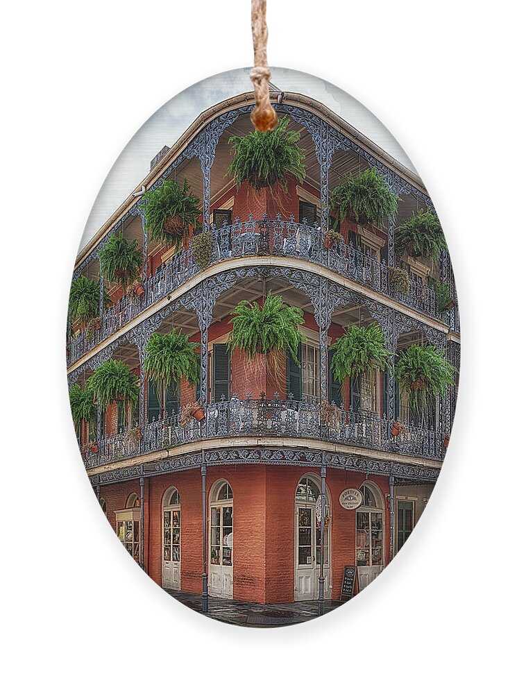 Labranche House Ornament featuring the photograph LaBranche House by Susan Rissi Tregoning
