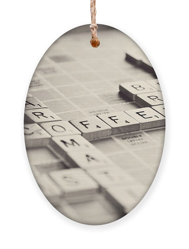 Words Ornament featuring the photograph Let's Play a Game by Pam Holdsworth