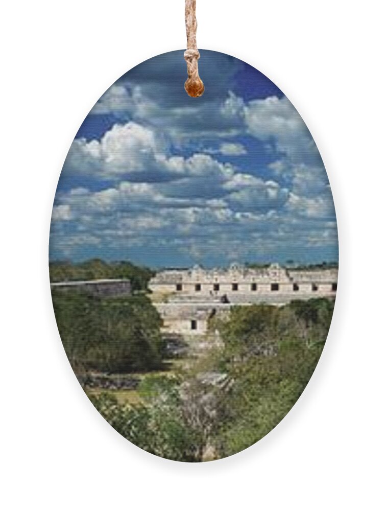 Mexico Ornament featuring the photograph Magic Uxmal by Robert Grac