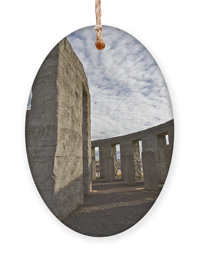 Stonehenge Ornament featuring the photograph Maryhill Stonehenge 4 by Todd Kreuter