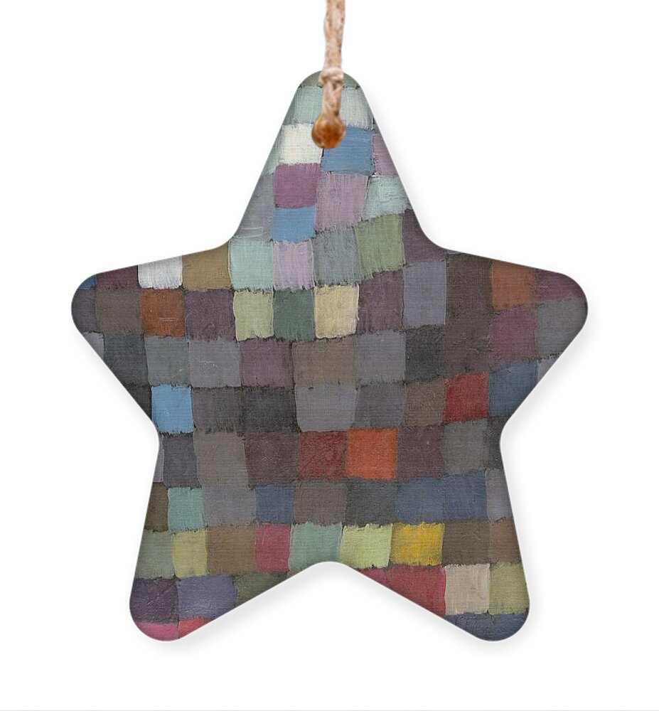 Paul Klee Ornament featuring the painting May Picture by Paul Klee