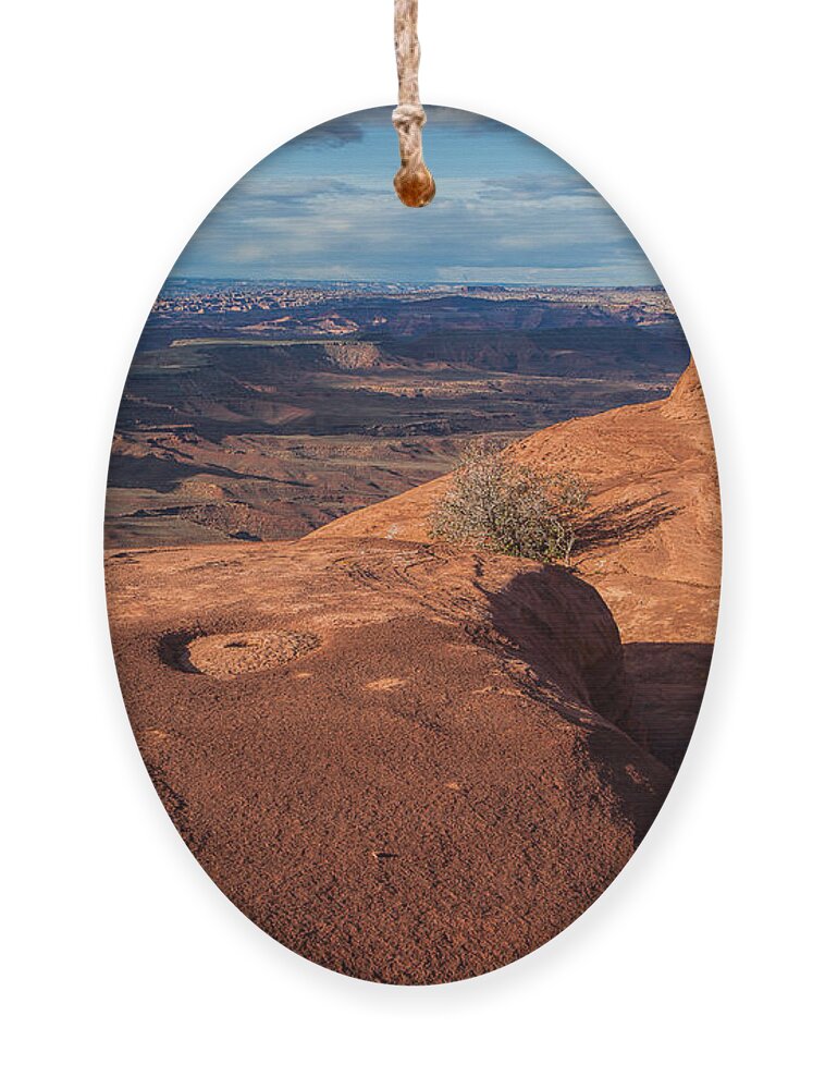 Utah Ornament featuring the photograph Morning Shadows by Jim Garrison