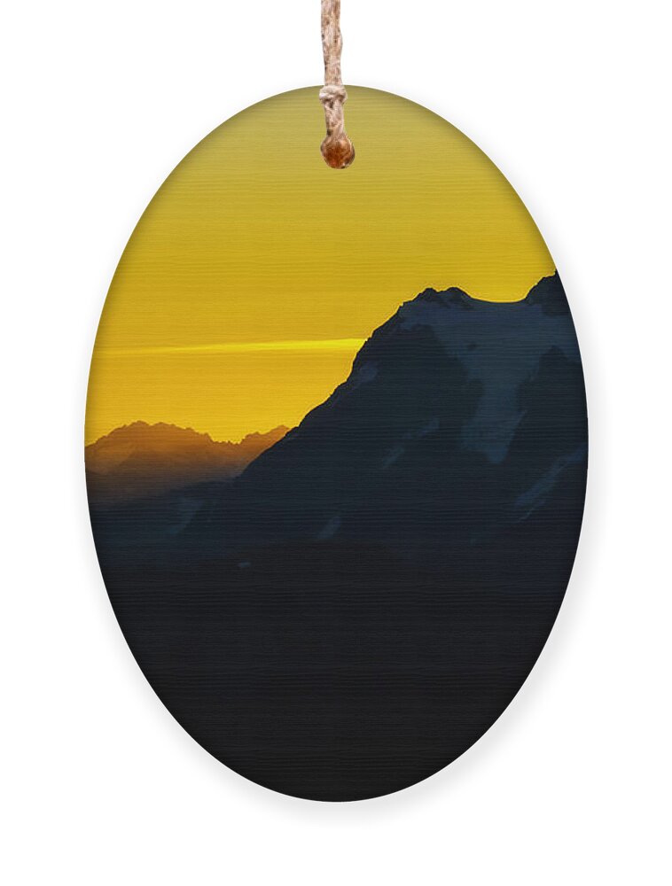 Hike Ornament featuring the photograph Mount Shuksan Sunrise by Pelo Blanco Photo