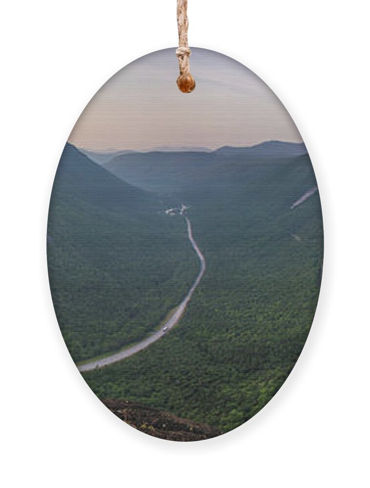 Mount Ornament featuring the photograph Mount Willard Sunrise Panorama by White Mountain Images