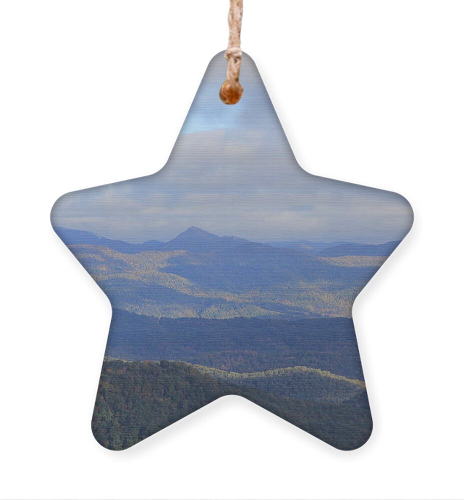 Mountains Ornament featuring the photograph Mountain Landscape 3 by Allen Nice-Webb