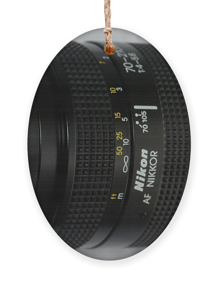 Lens Ornament featuring the photograph Nikon 70- 210 Mm Lens by Ee Photography