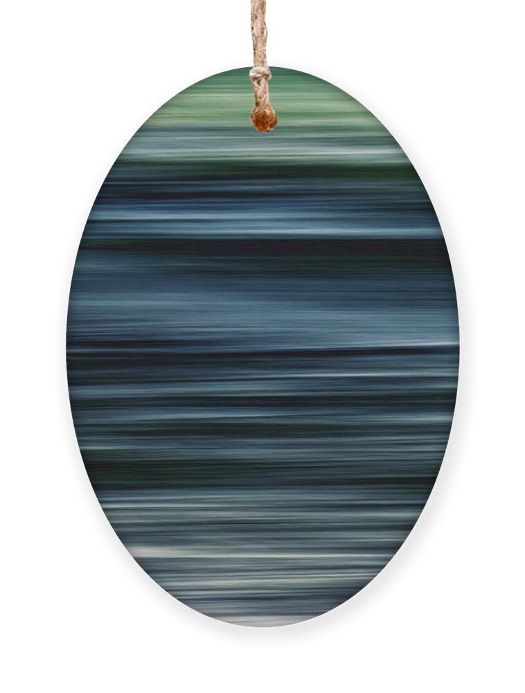 Movement Ornament featuring the photograph Ocean Movement by Stelios Kleanthous