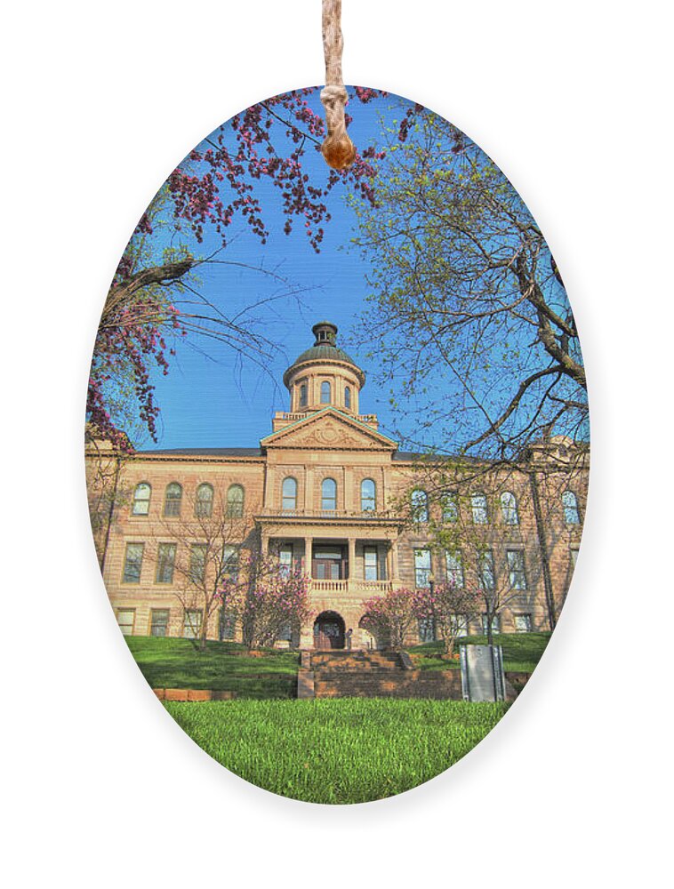 Missouri Ornament featuring the photograph Old Courthouse by Steve Stuller