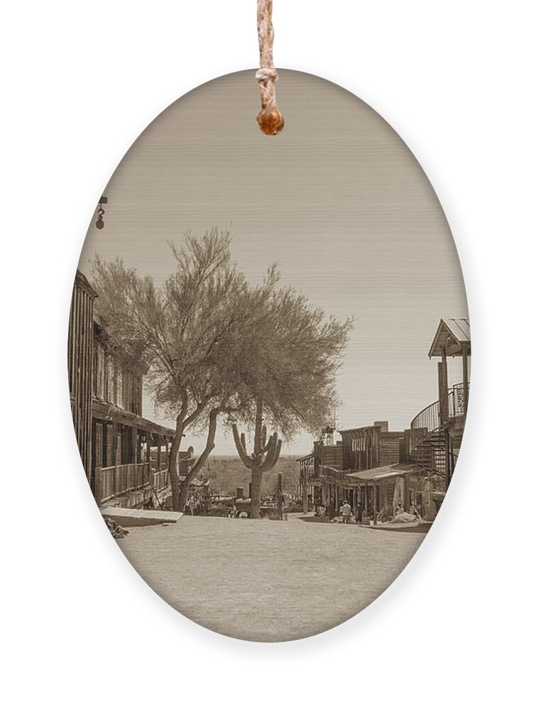 Western Ornament featuring the photograph Old West 4 by Darrell Foster