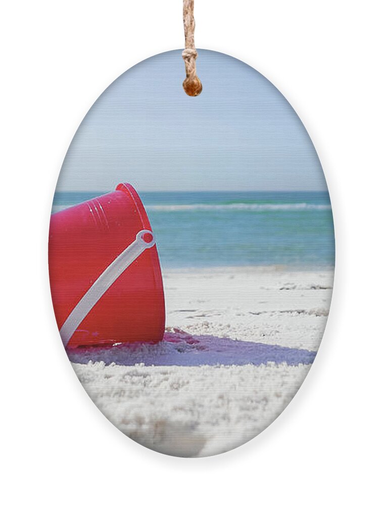 Panama Ornament featuring the photograph Panama Beach Florida Sandy Beach by Robert Bellomy