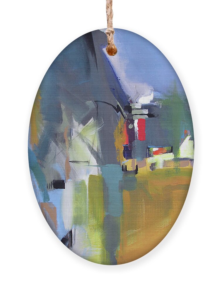 Abstract Ornament featuring the painting Past The Doorway by John Gholson