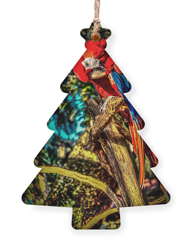 Polly Ornament featuring the photograph Polly by Joseph Desiderio