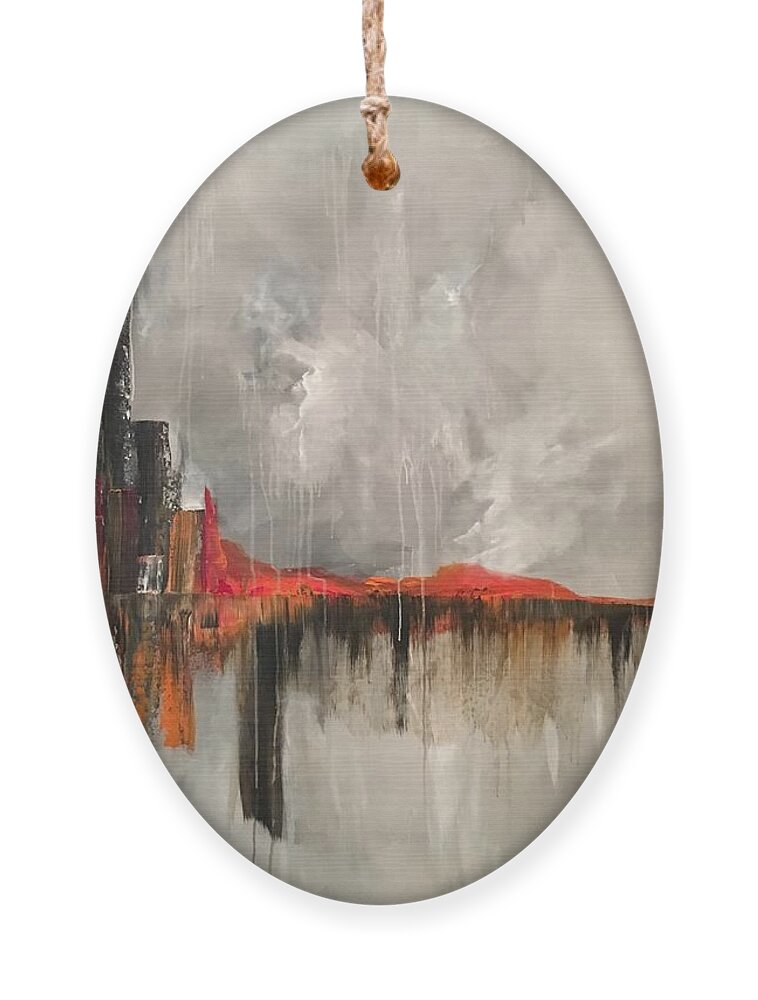 Abstract Ornament featuring the painting Prodigious by Soraya Silvestri