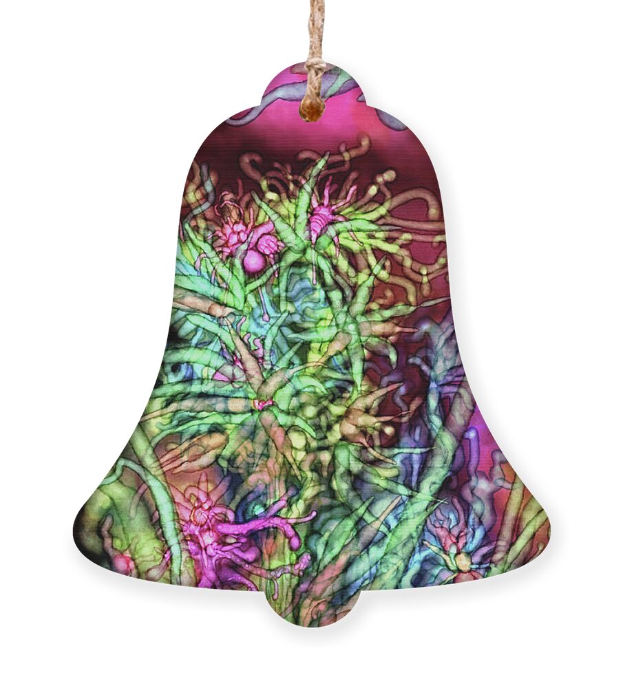 Botanical Ornament featuring the digital art Qualia's Tree by Russell Kightley