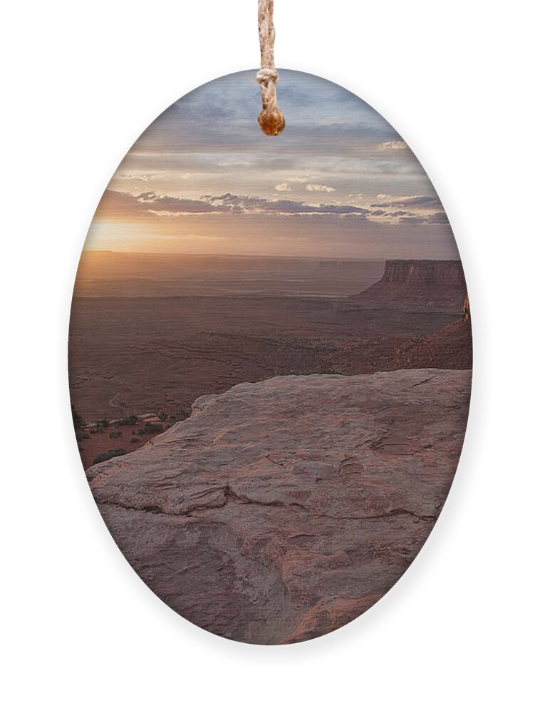 Utah Ornament featuring the photograph Red Cliffs of Utah by Jim Garrison