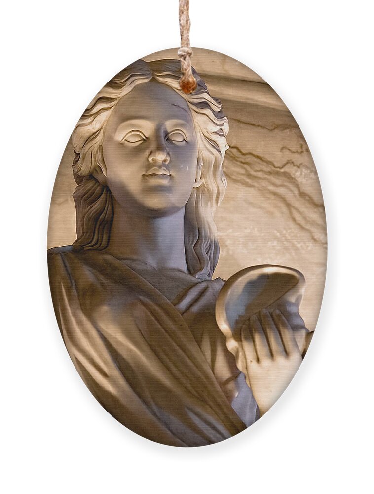 Sculpture Ornament featuring the photograph Shell In Hand by Christopher Holmes