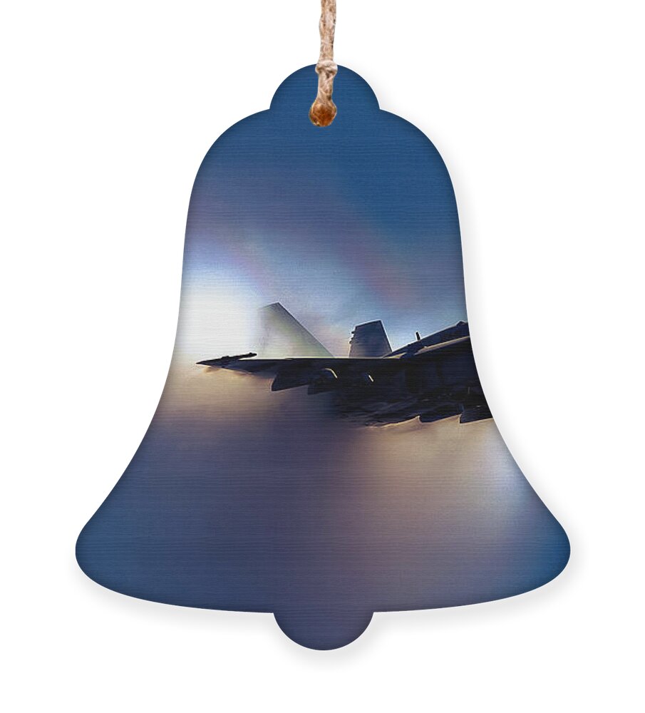 Planes Ornament featuring the photograph Sonic Boom by Michael Damiani