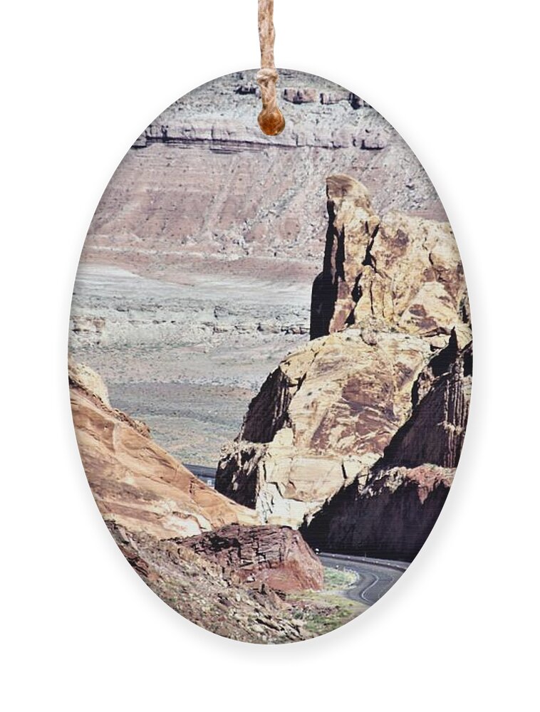 Utah Ornament featuring the photograph Spotted Wolf Canyon Utah by Merle Grenz
