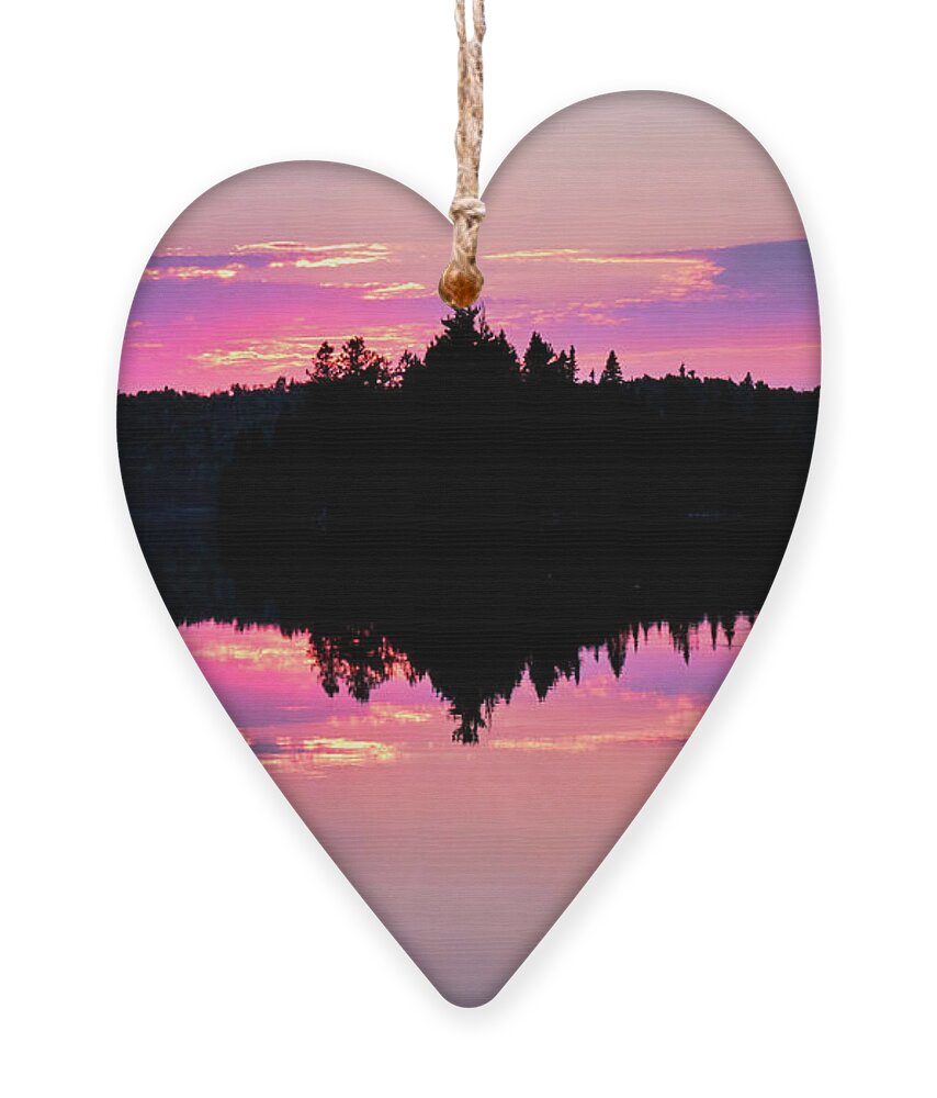 9 Mile Lake Ornament featuring the photograph Invincible Gentleness by Cynthia Dickinson