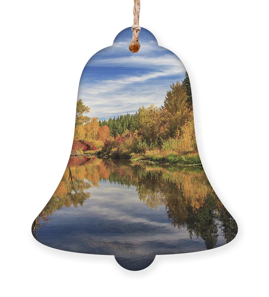 Autumn Ornament featuring the photograph Susan River 10-28-12 by James Eddy