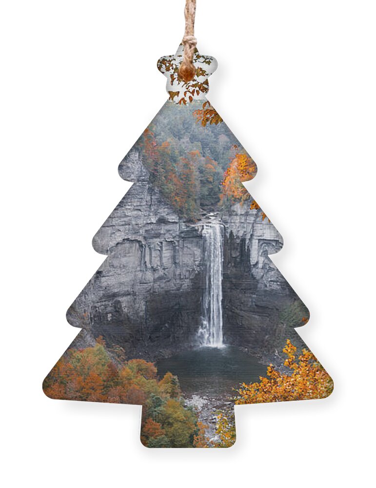 Water Ornament featuring the photograph Taughannock Autumn by William Norton