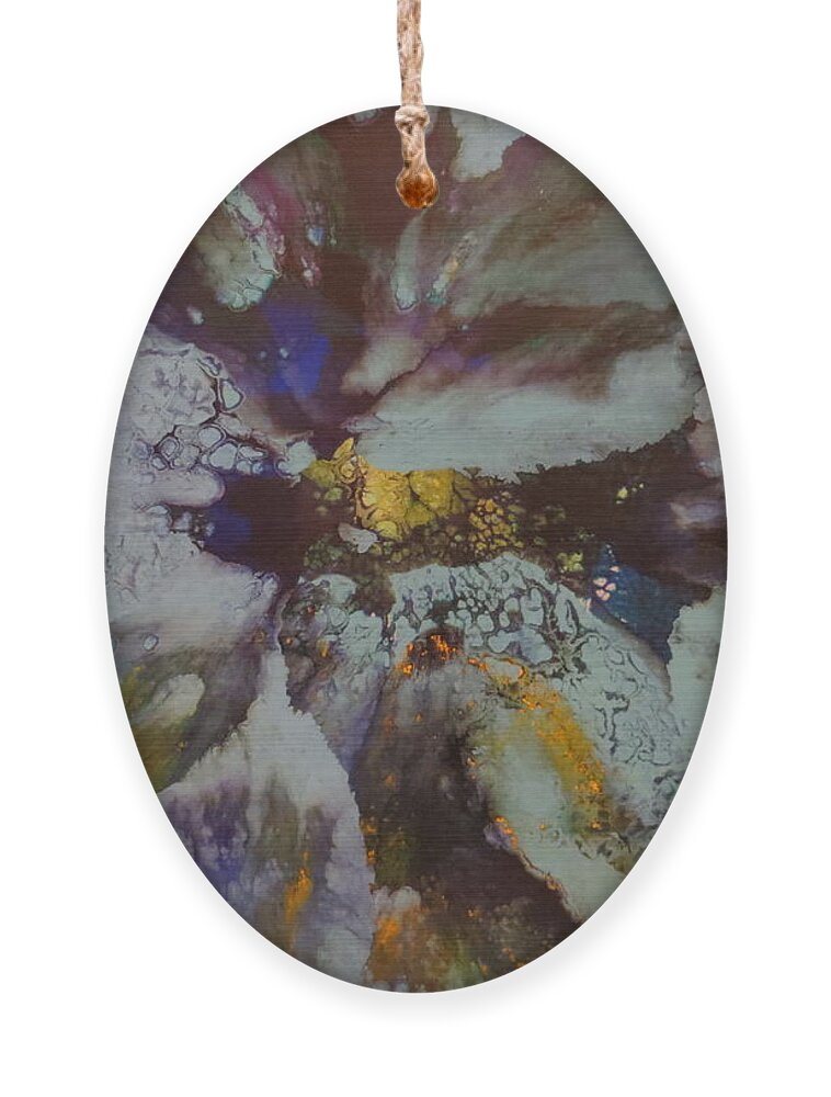 Abstract Ornament featuring the painting Tenacity by Soraya Silvestri