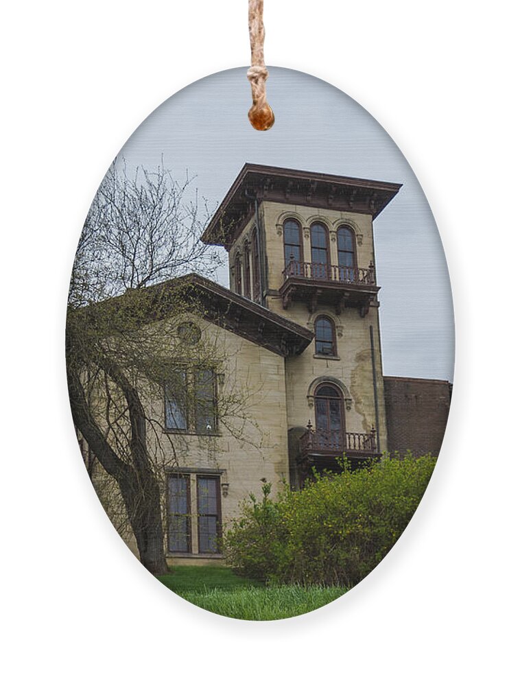 Anchorage Ornament featuring the photograph The Anchorage - Putnam Villa by Holden The Moment