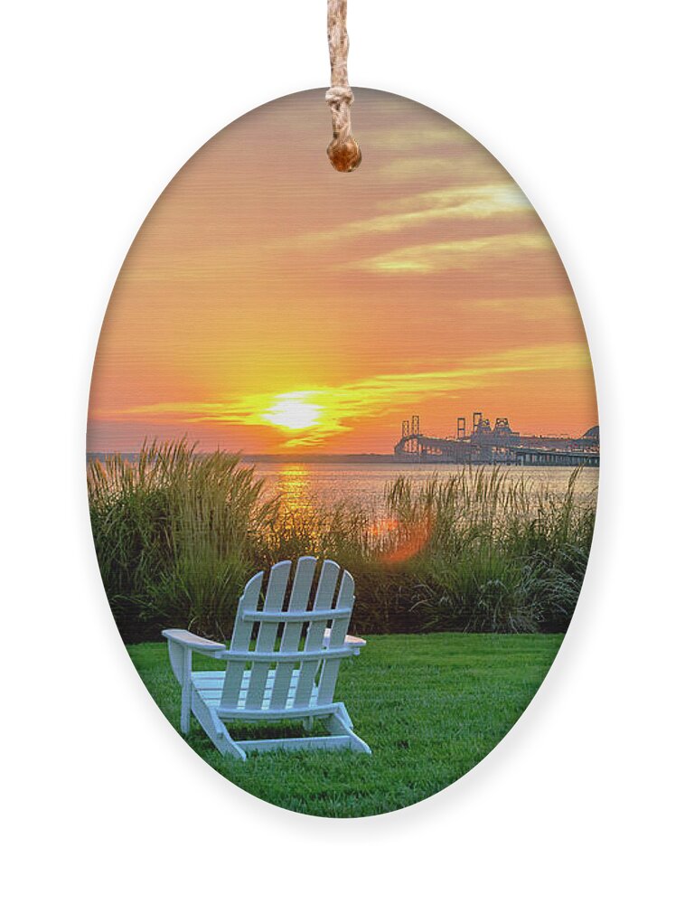 2d Ornament featuring the photograph The Chesapeake by Brian Wallace