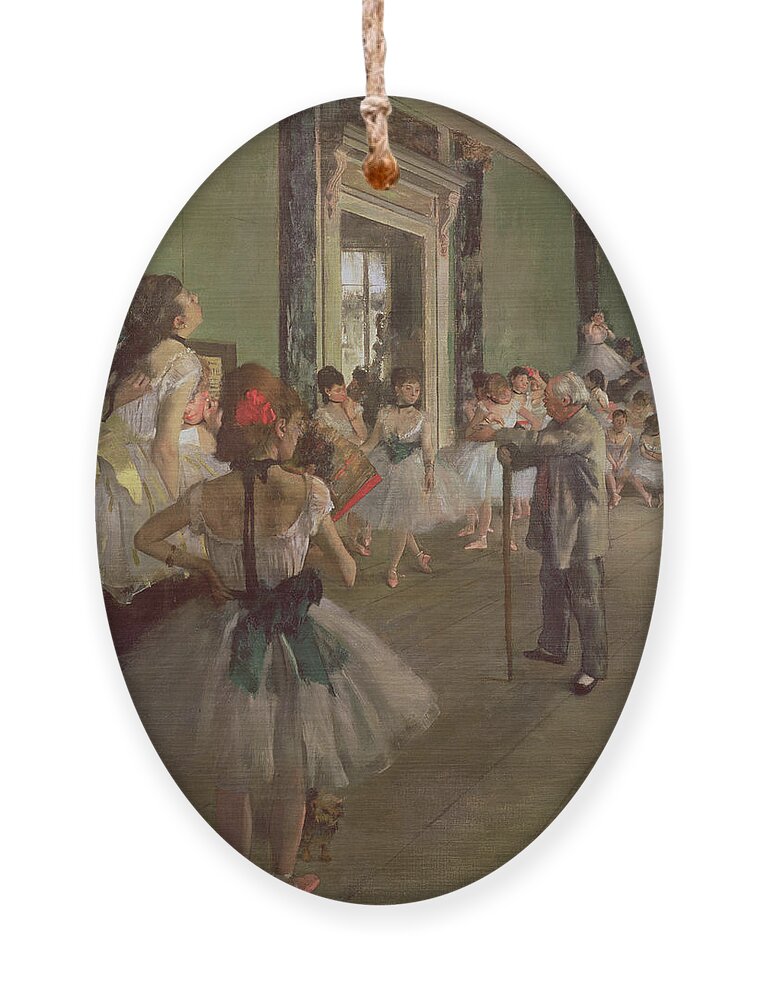 The Ornament featuring the painting The Dancing Class by Edgar Degas
